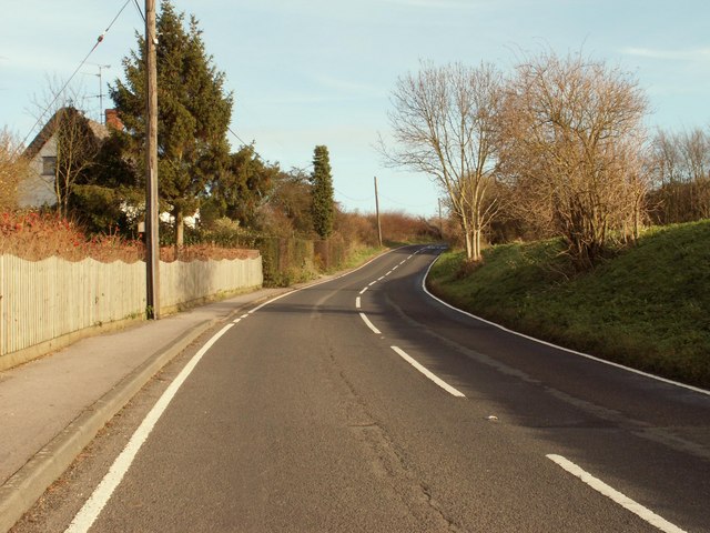 The B1053 at Hawkin's Hill, heading towards Finchingfield — Finchingfield village (optional stop or nearby landmark; not necessarily visible from the road)