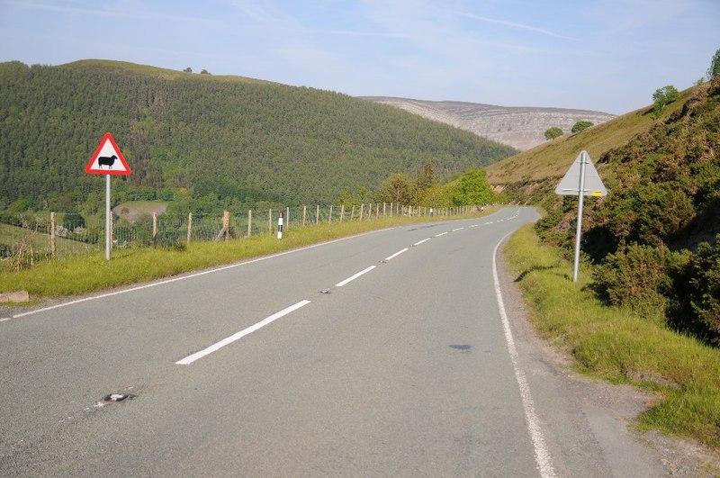 The A542, Horseshoe Pass