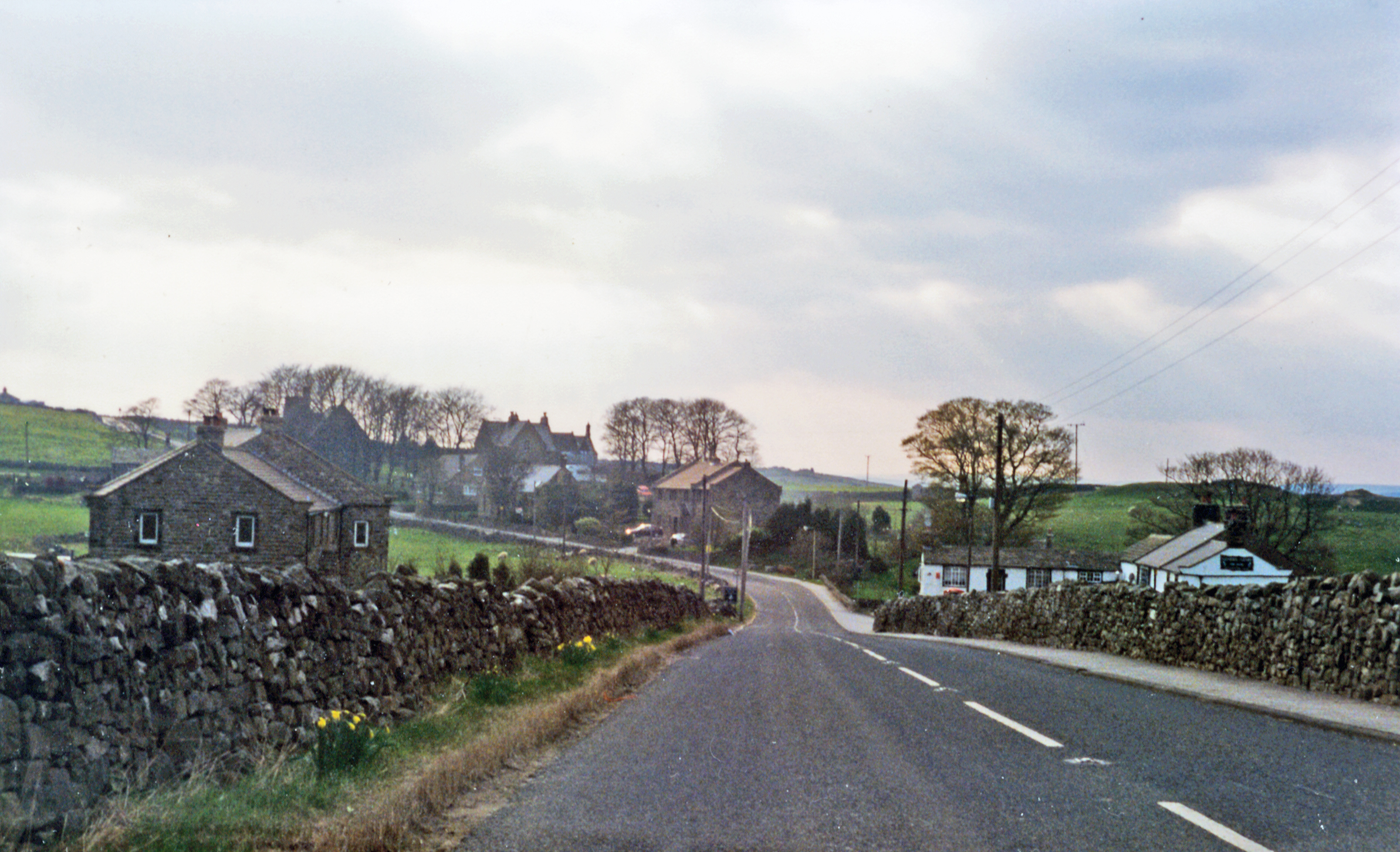 Westward near Greenhow on Pateley Bridge - Grassington road, 1995