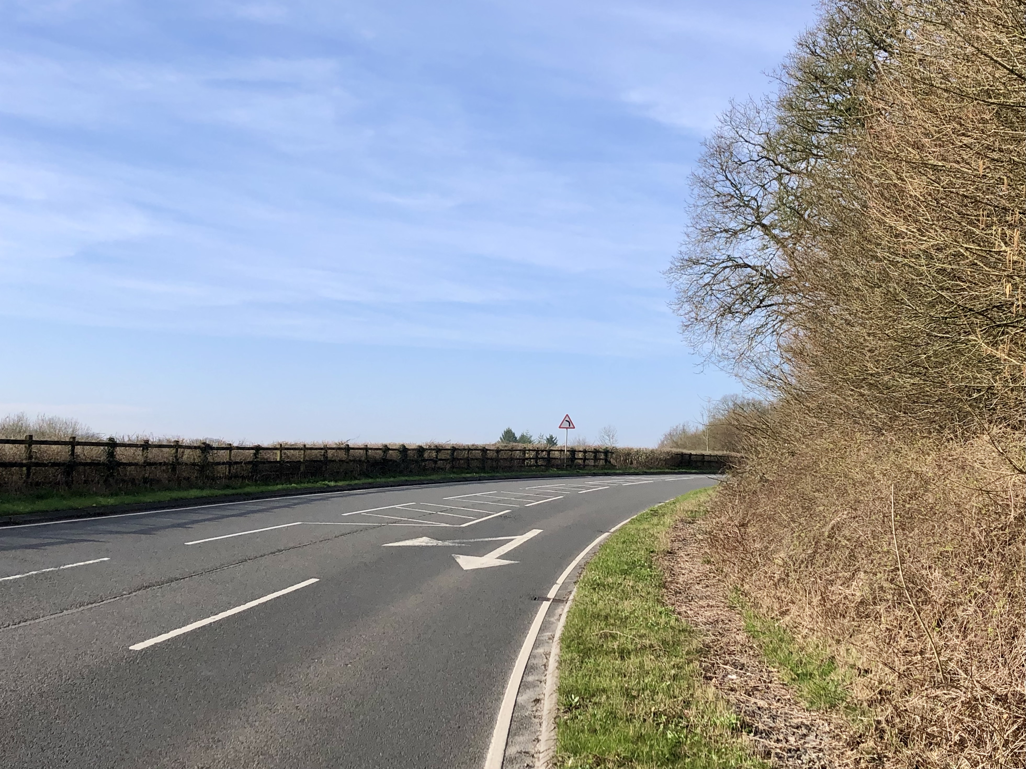A345 south of Marlborough