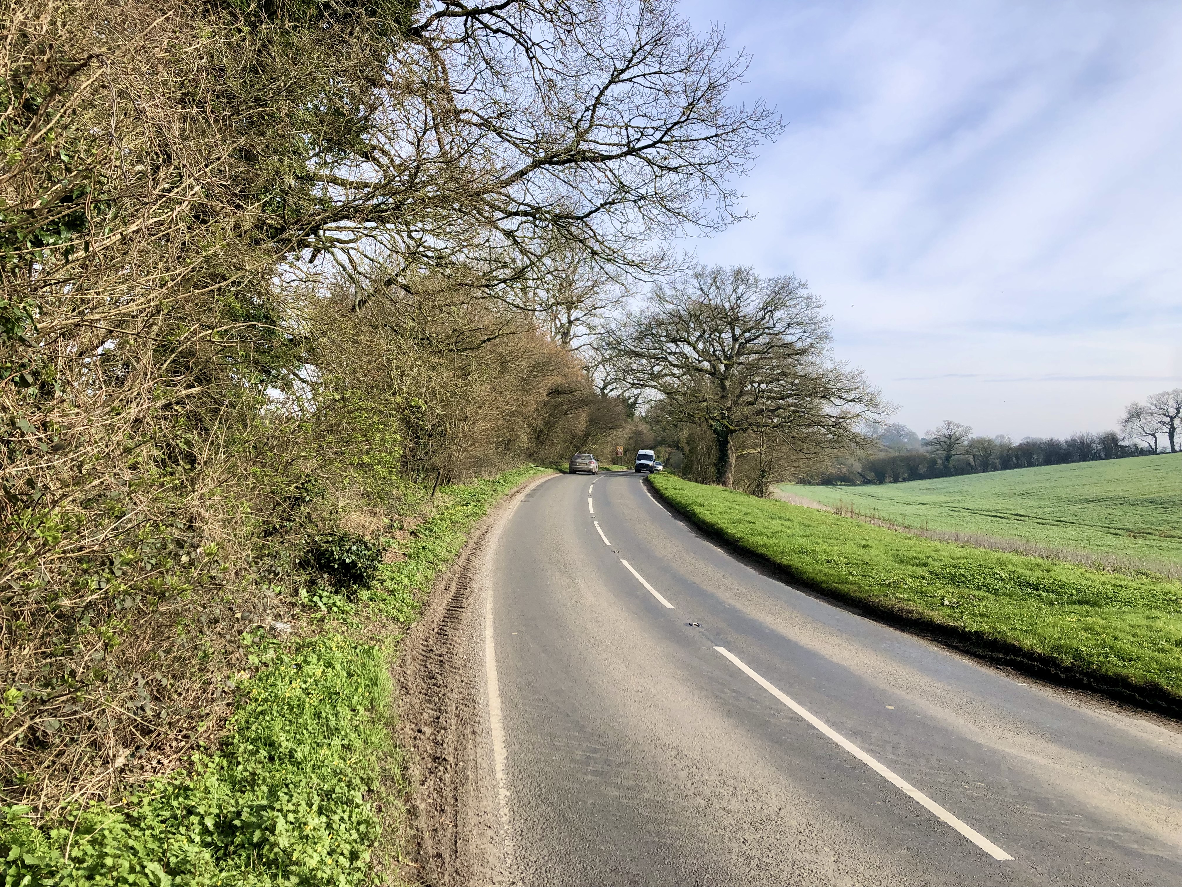 A345 south of Marlborough