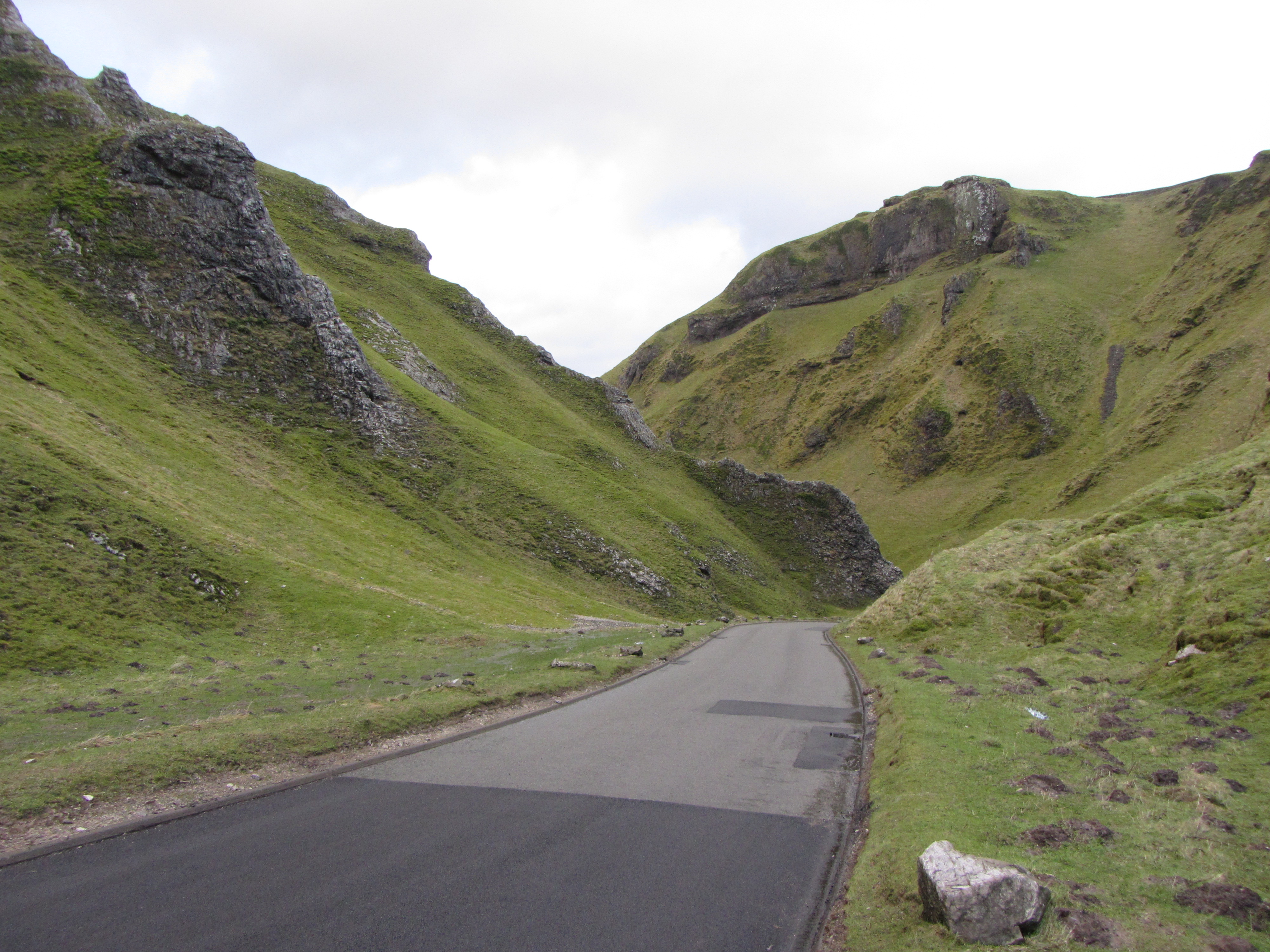 Descending Winnats Pass