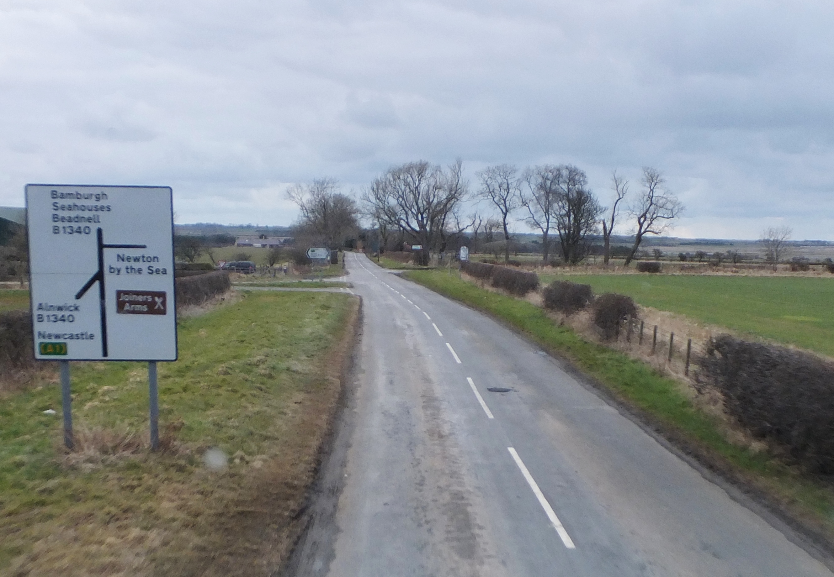 Road junction on the B1339