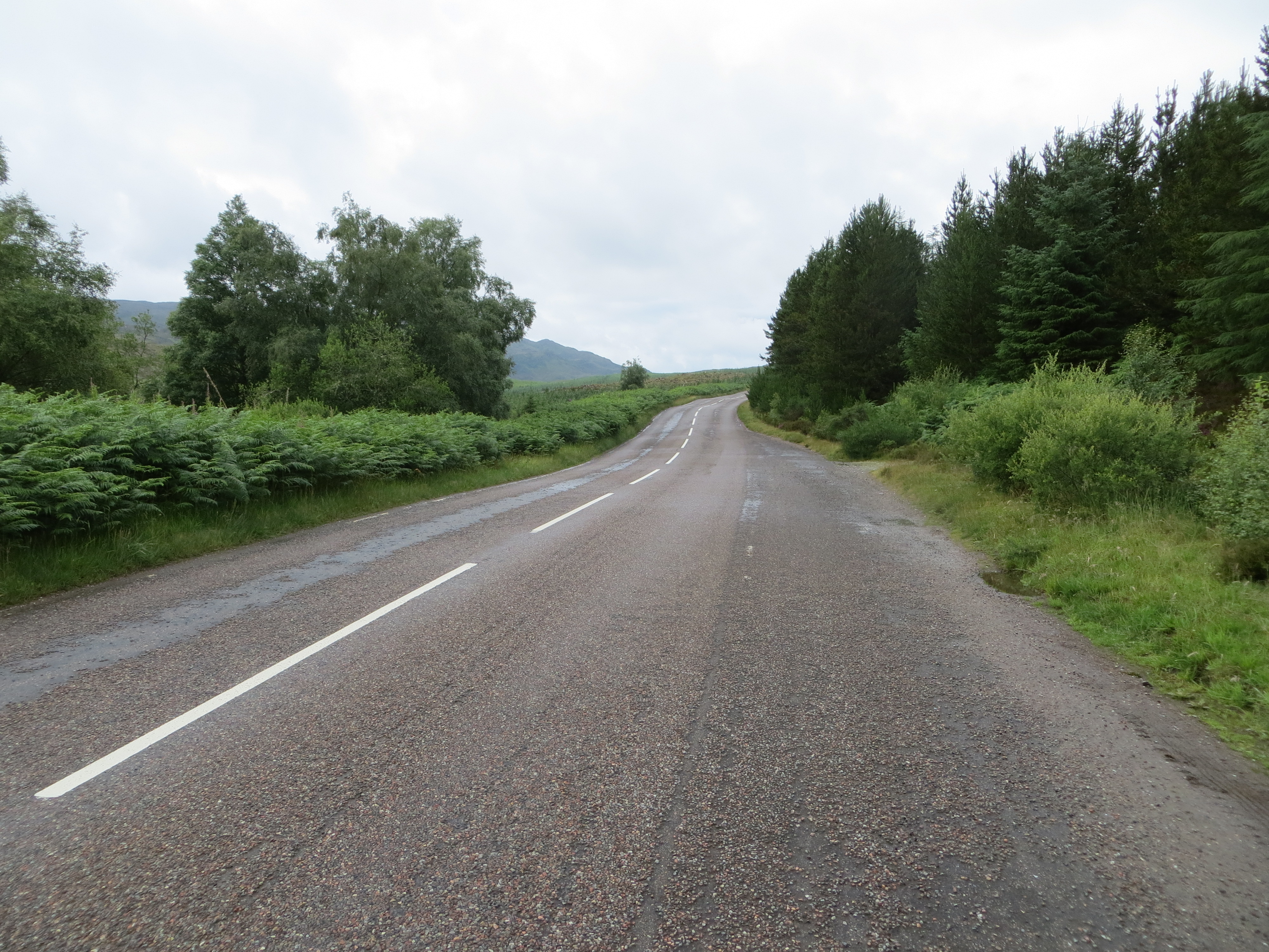 Road (B862) at Cnoc Carrach