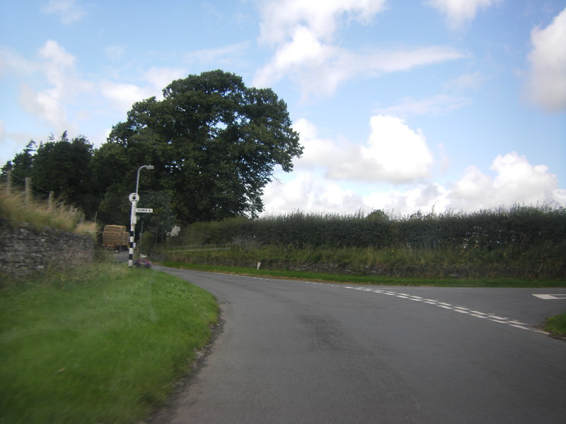 B5289 by the High Lorton turning