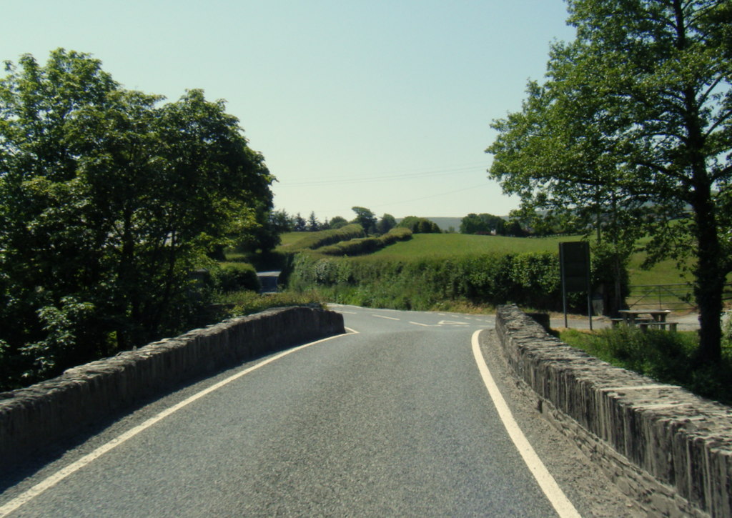 B4329 crossing the River Nevern