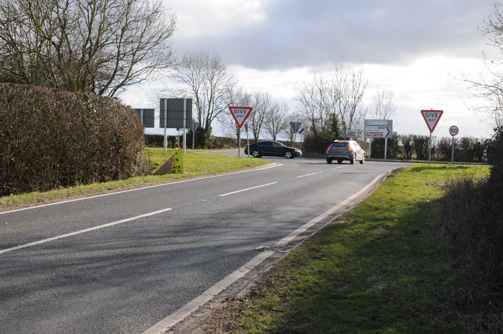 Crossroads on the A422