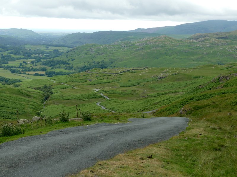 On Hardknott Pass