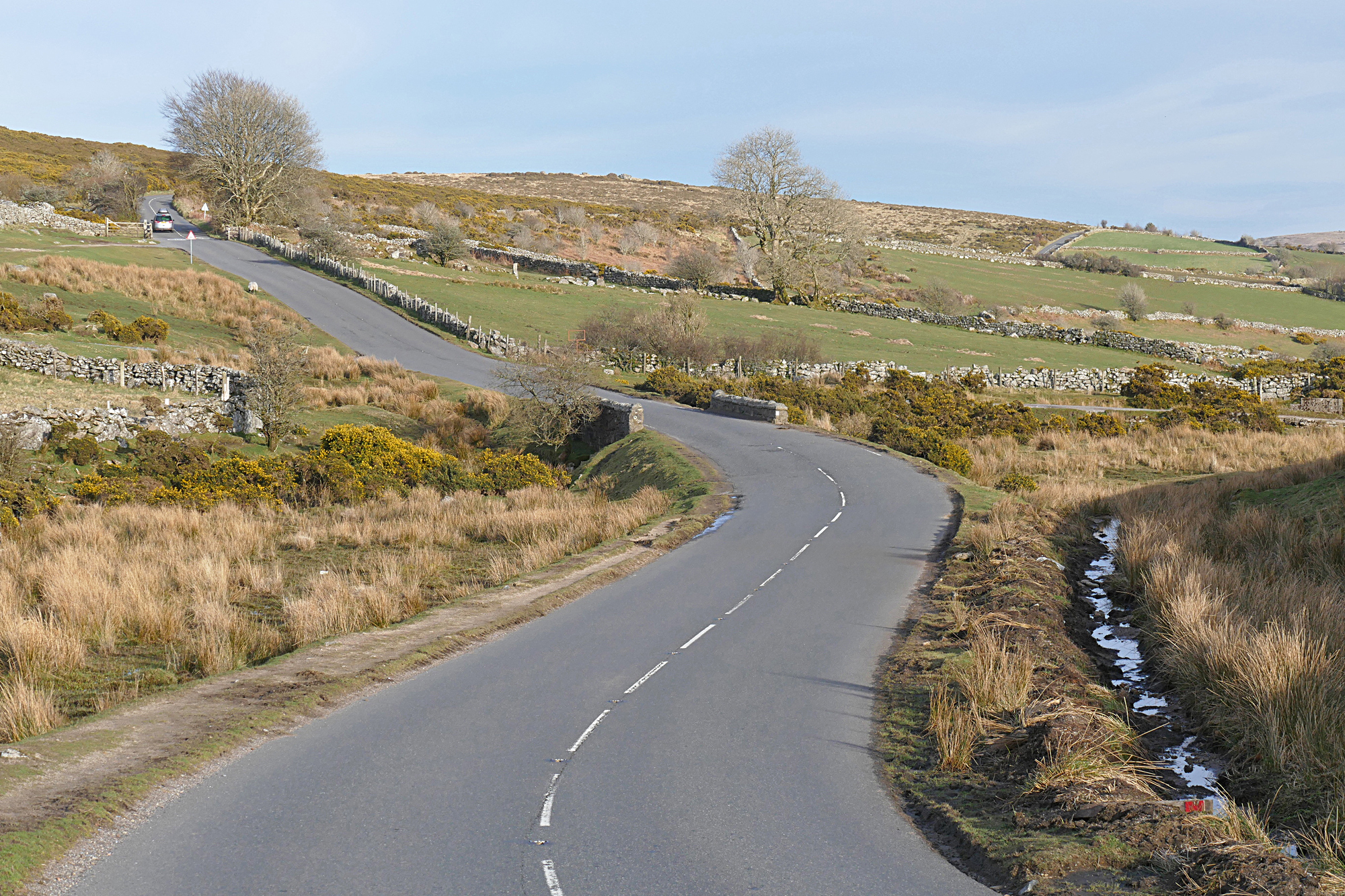 B3357, Dartmoor — nearby Dartmoor (optional visit or landscape; not necessarily visible from the road)