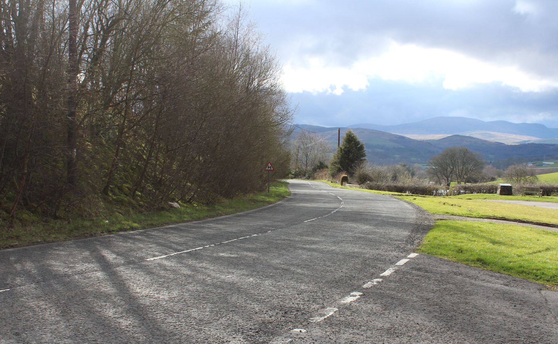 A712 passing Balmaclellan
