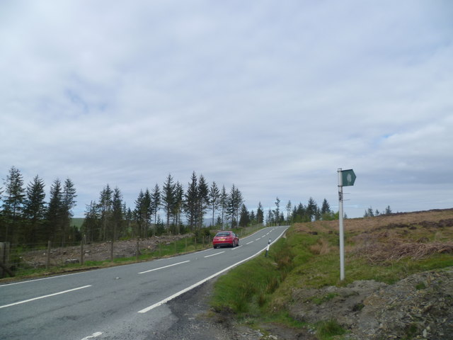Part of the B4391 road
