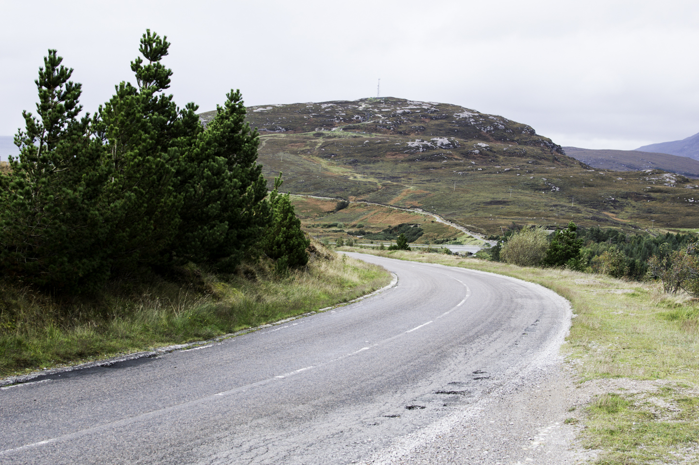 A835 north of Ullapool