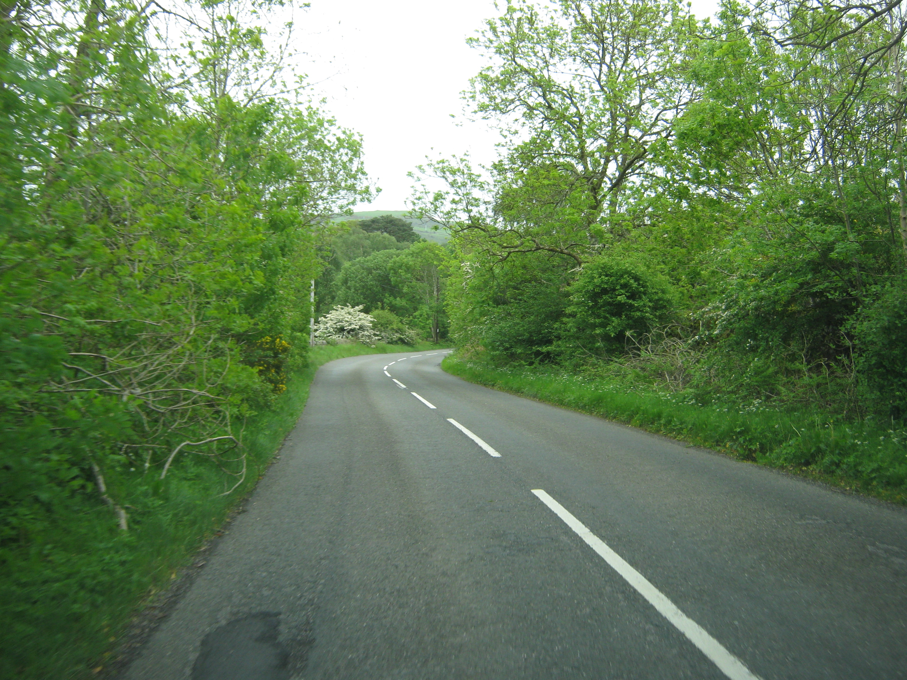 A bend on the A710