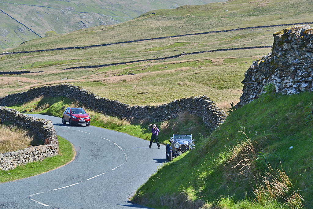 Bends on the A592 Kirkstone Pass road