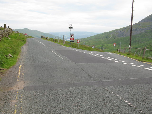Road Junction at Kirkstone Pass