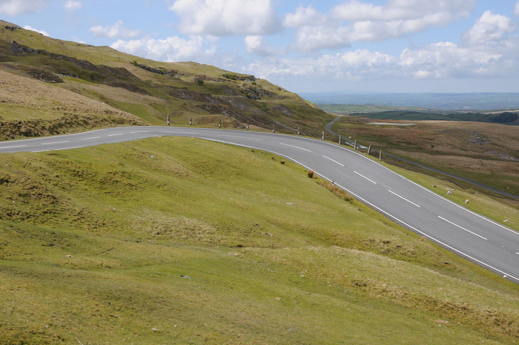 Hairpin Bend on the A4069
