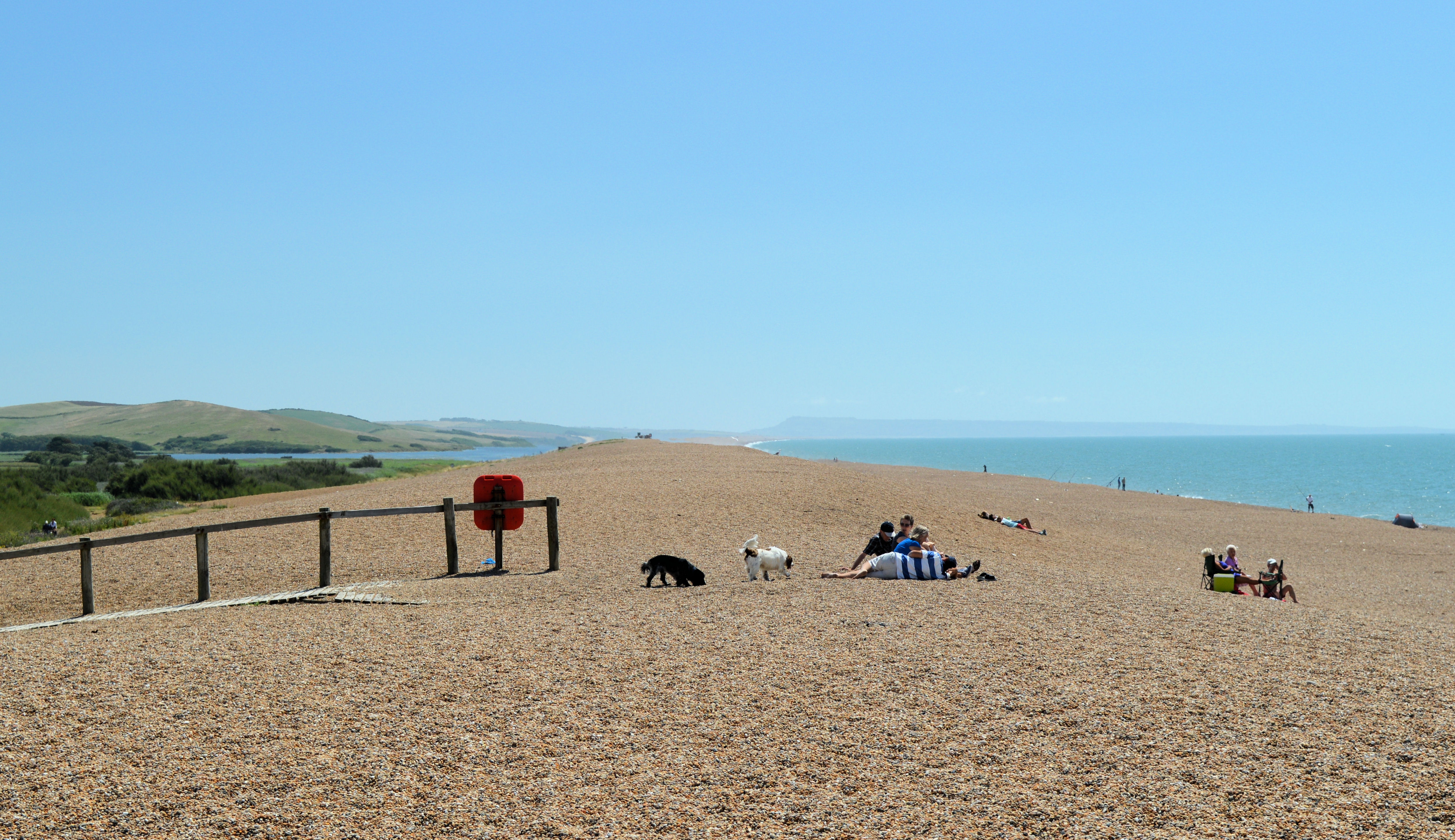 Chesil Beach, Abbotsbury — Chesil Beach Abbotsbury (optional stop or nearby landmark; not necessarily visible from the road)