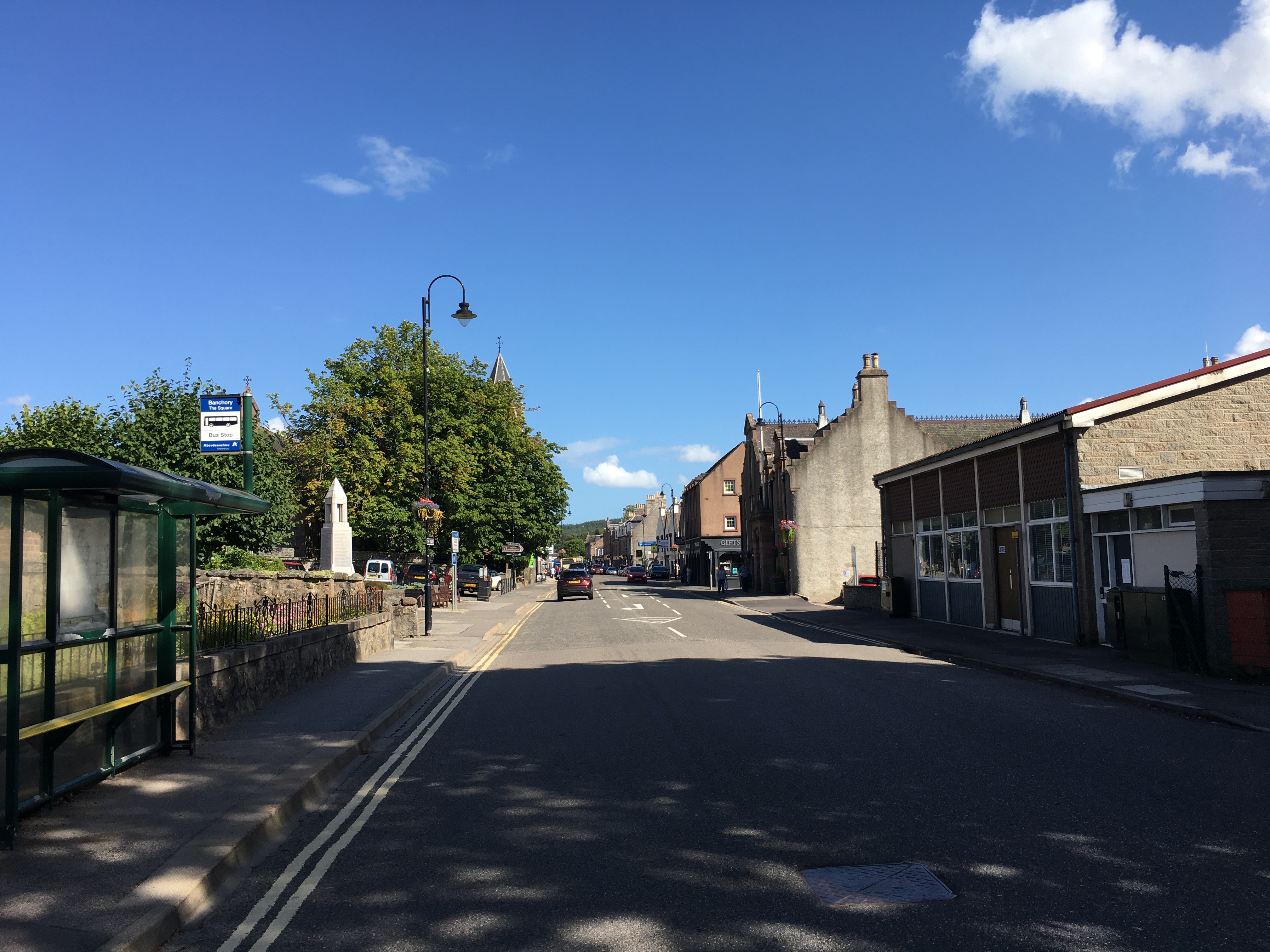 A93 in Banchory