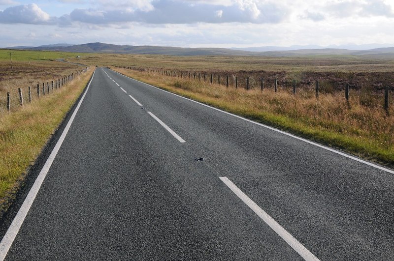 The A543 crossing the Denbigh Moors — nearby Denbigh Moors (optional visit or landscape; not necessarily visible from the road)