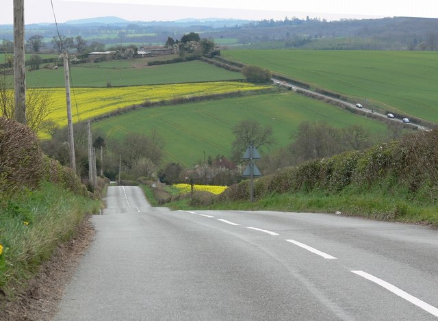 Valley descent on the B4363