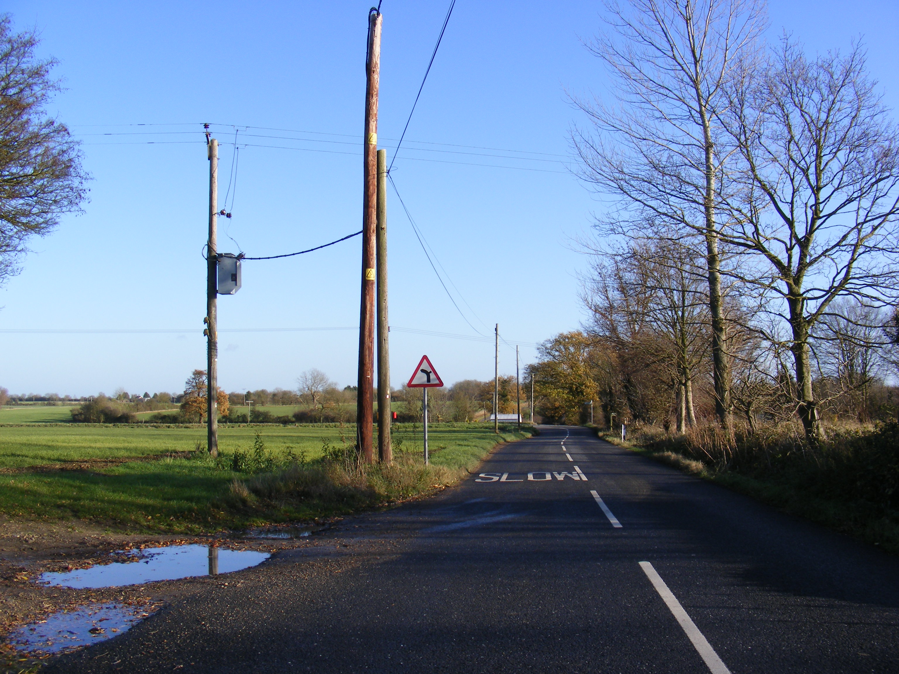 B1116 Laxfield Road