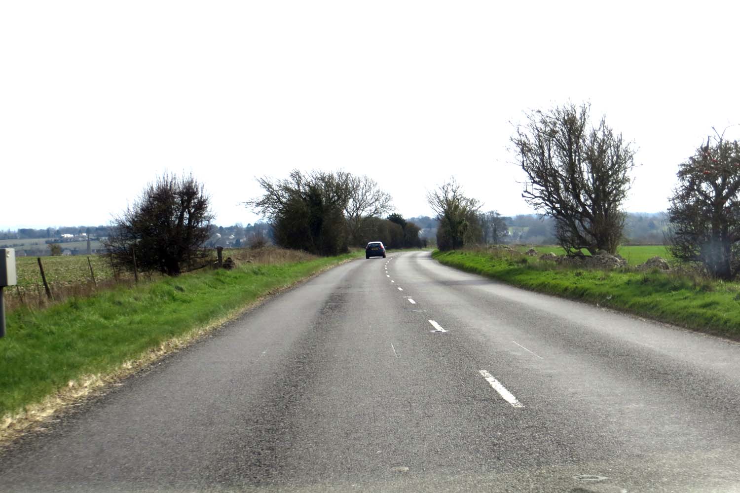 The A424 to Burford