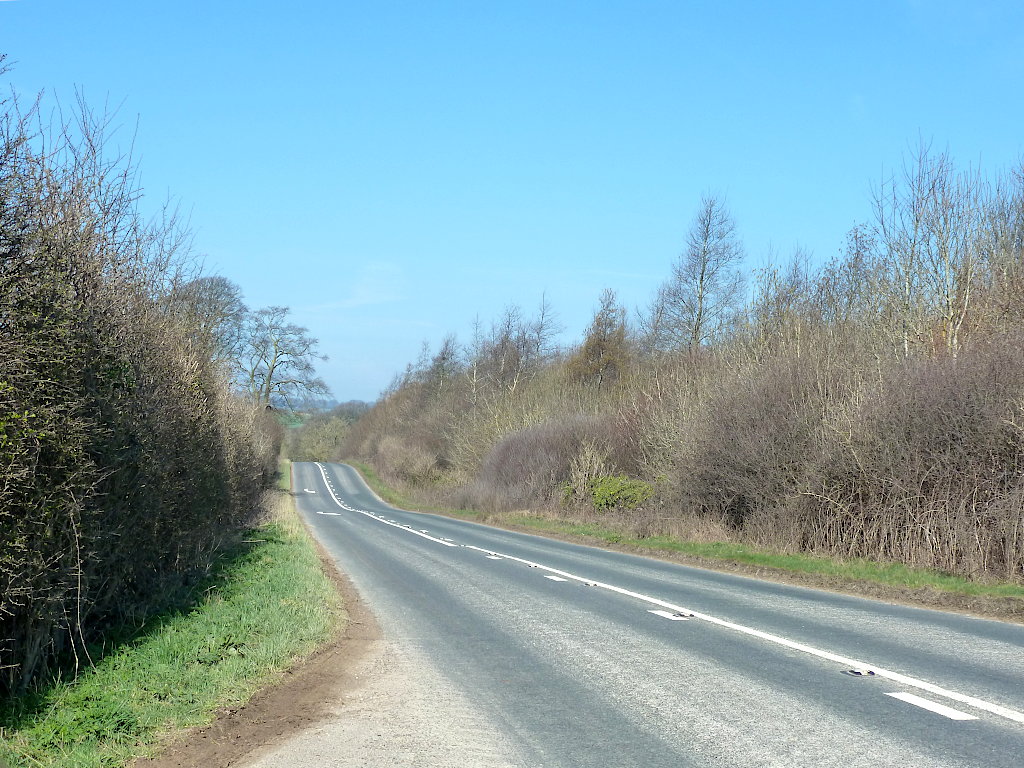B4077 looking west