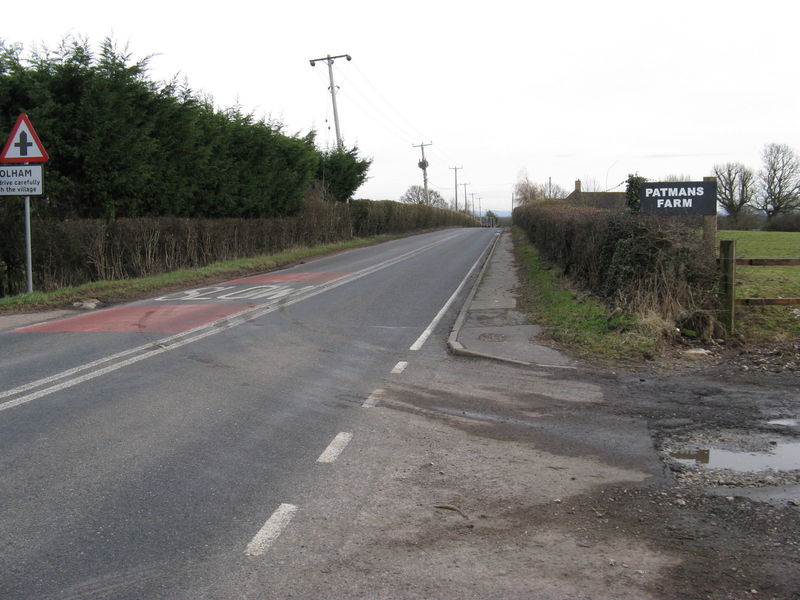 A272 SE towards Coolham