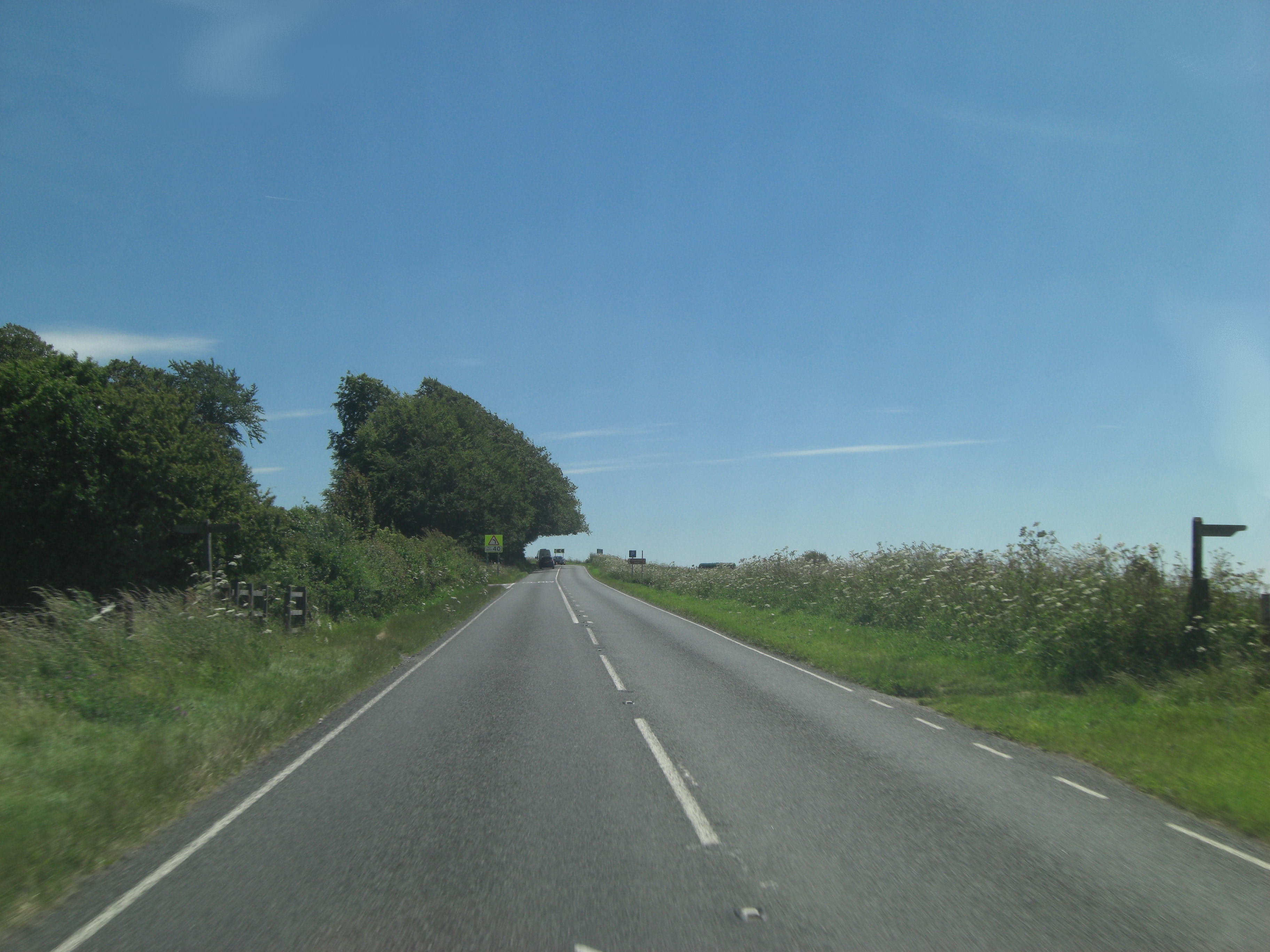 A272 west of Cheesefoot Head