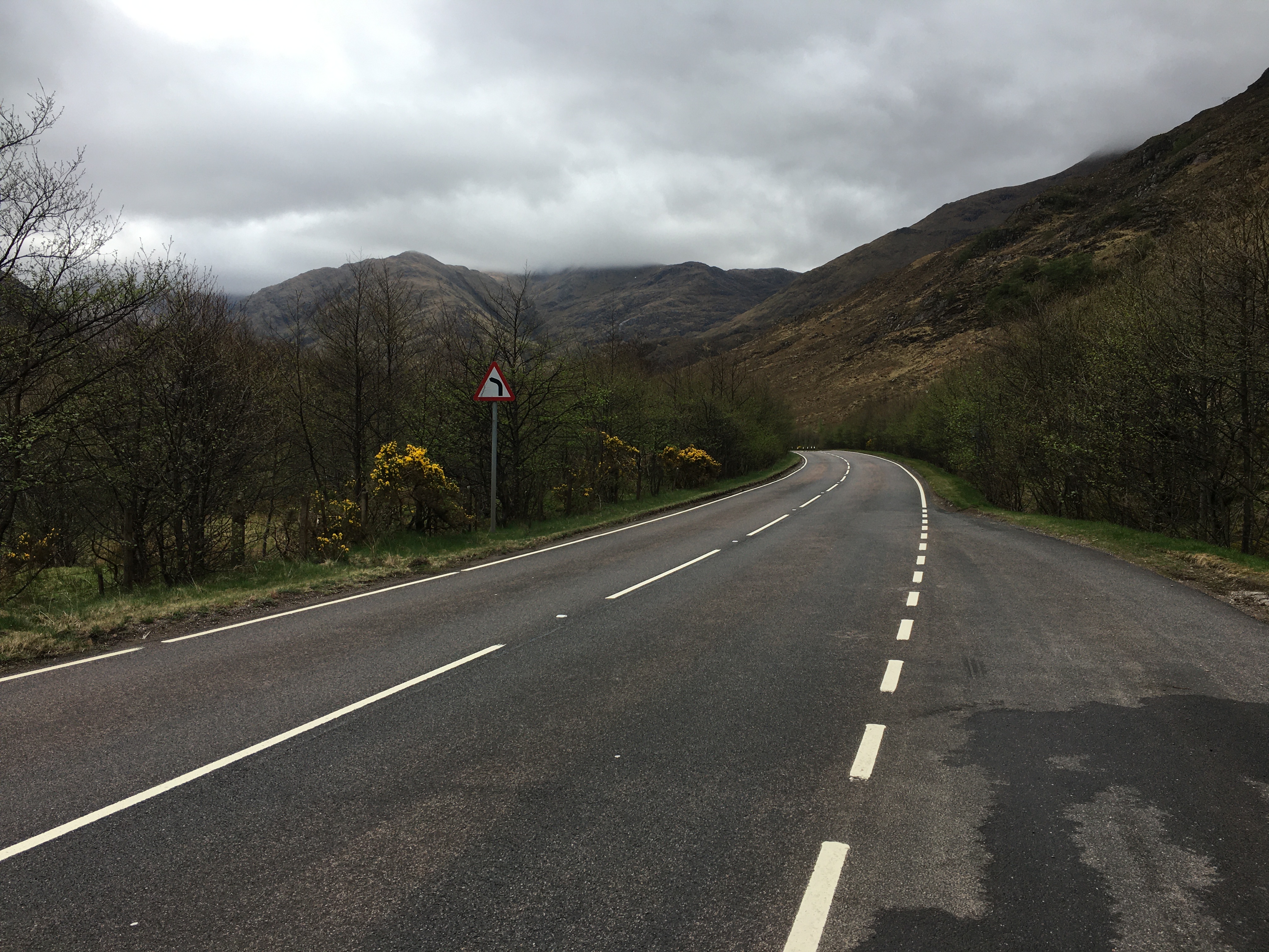 A87 in Glen Shiel
