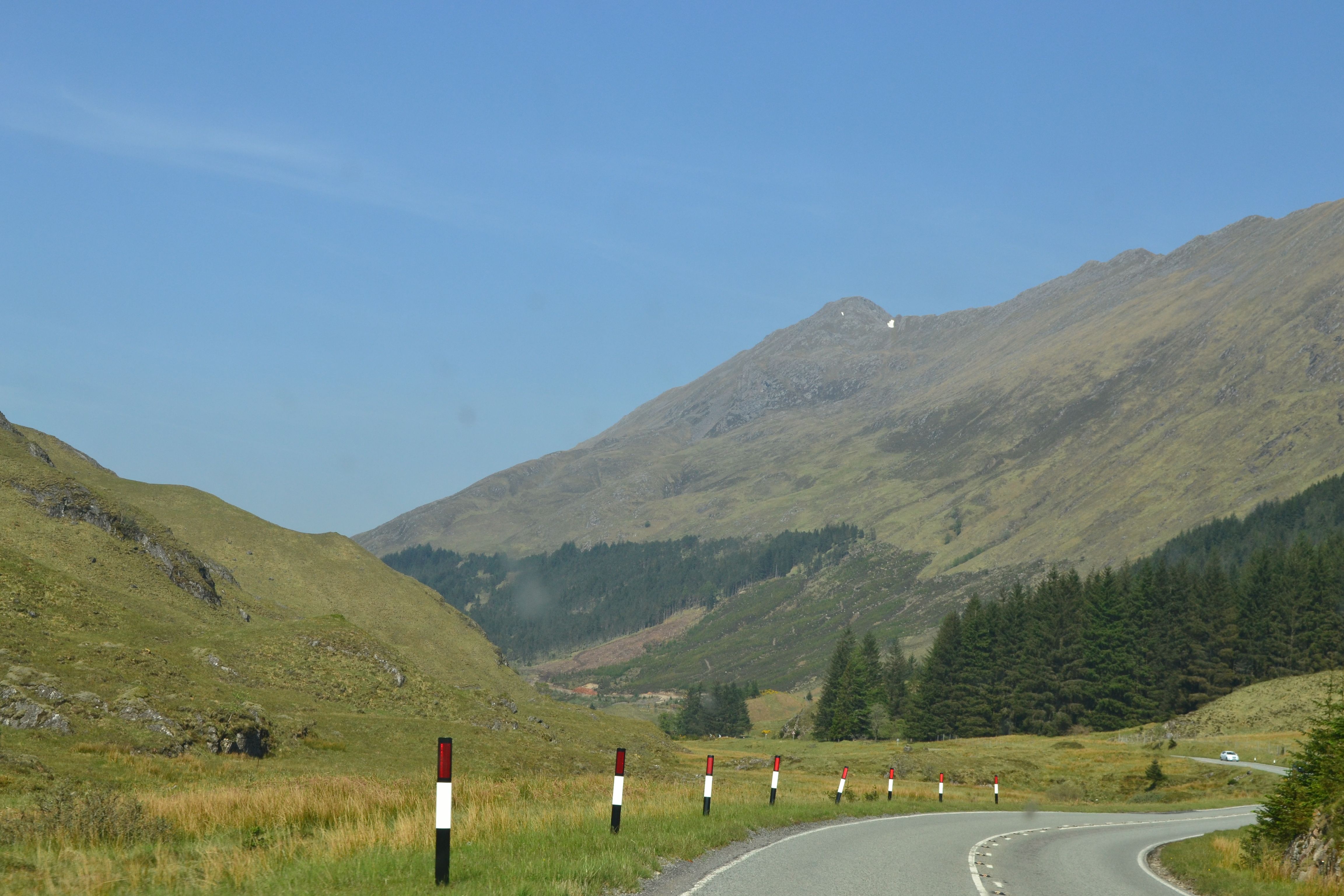 Descent into Glen Shiel