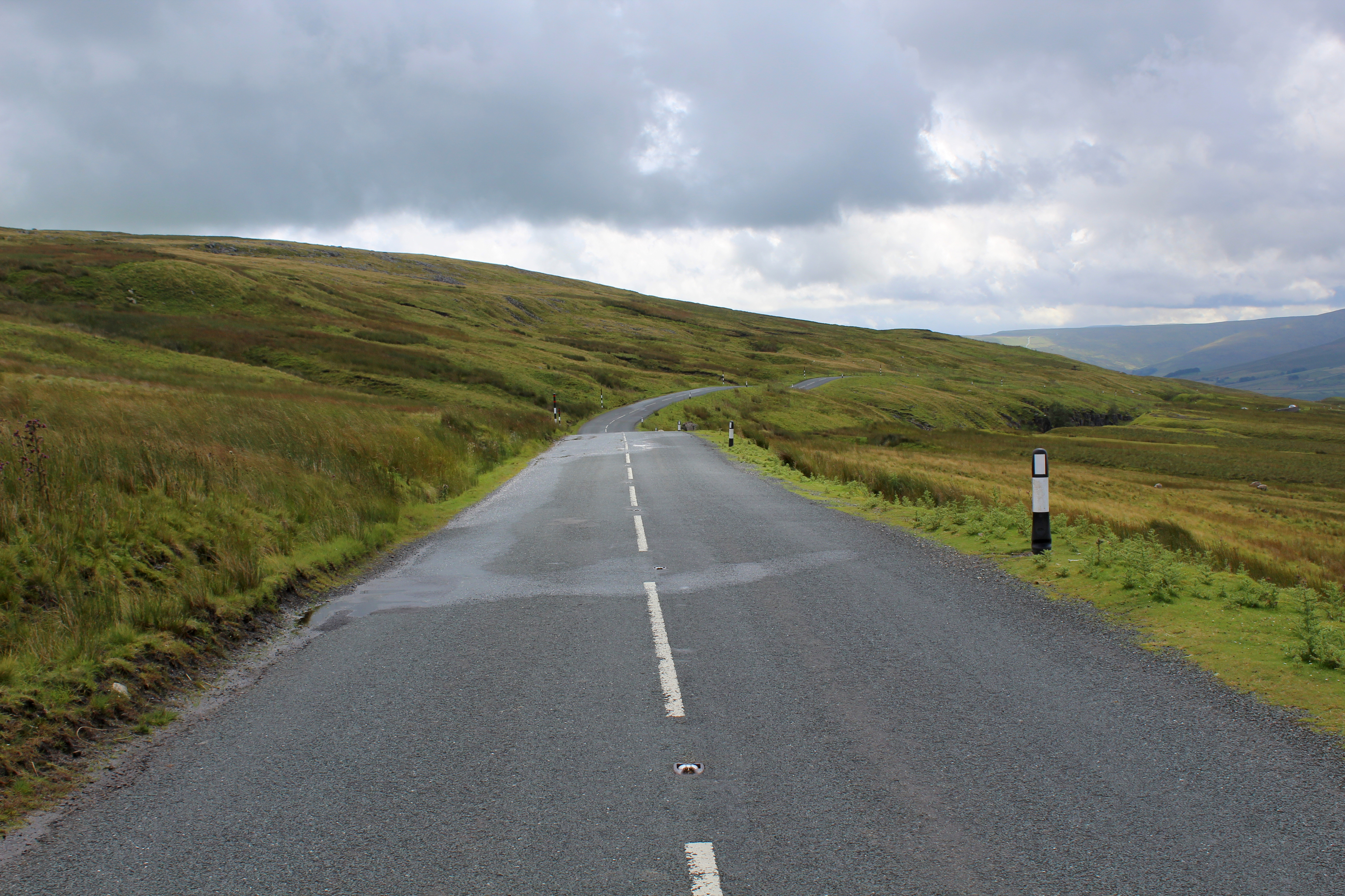 Descending into Wensleydale from Buttertubs Pass