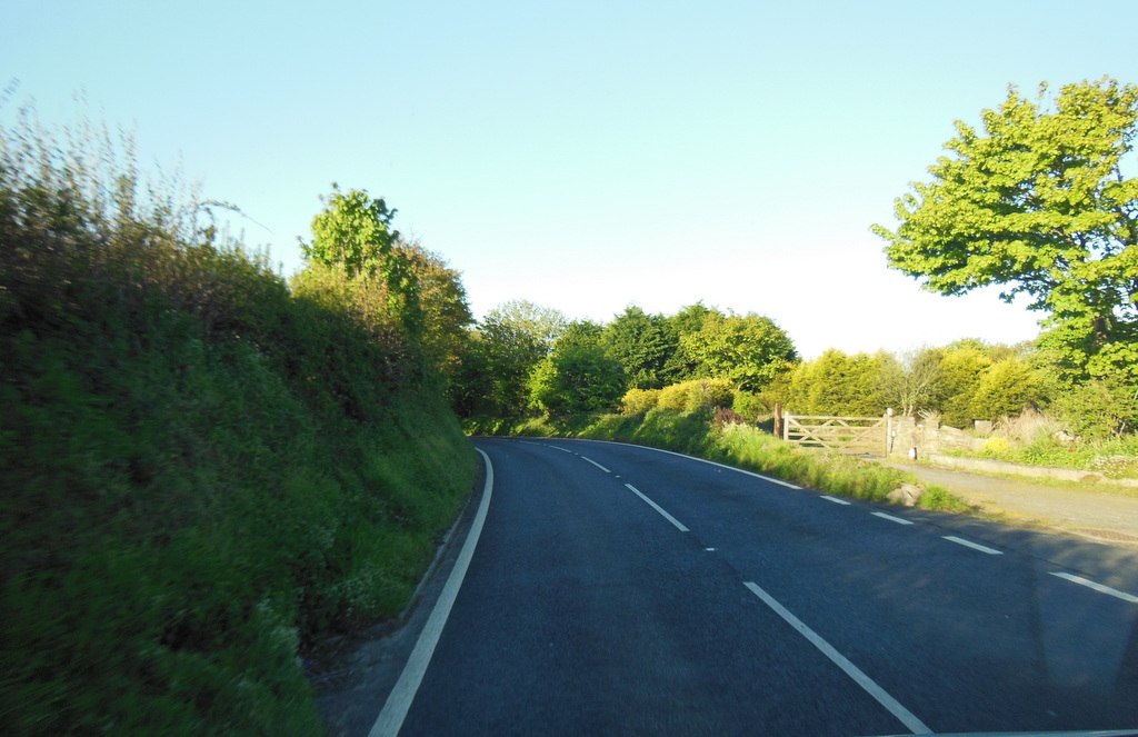 The A39 near Tramagenna