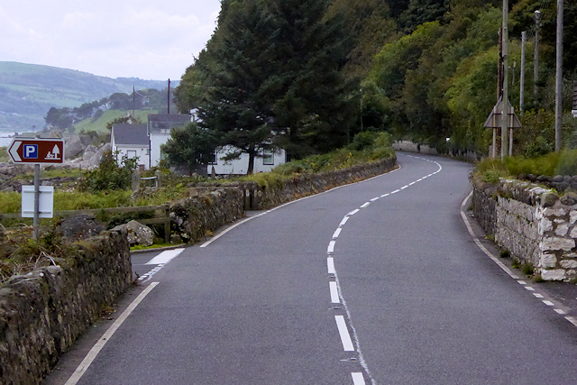 Antrim Coast Road near Garron Point