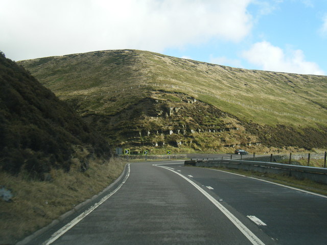 A57 Snake Pass nears Nether North Grain