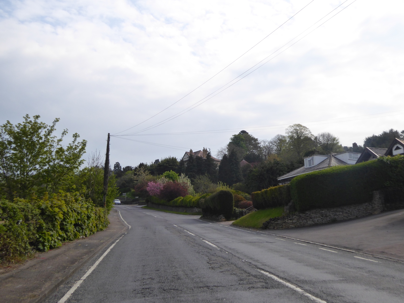 B4632 in Cleeve Hill