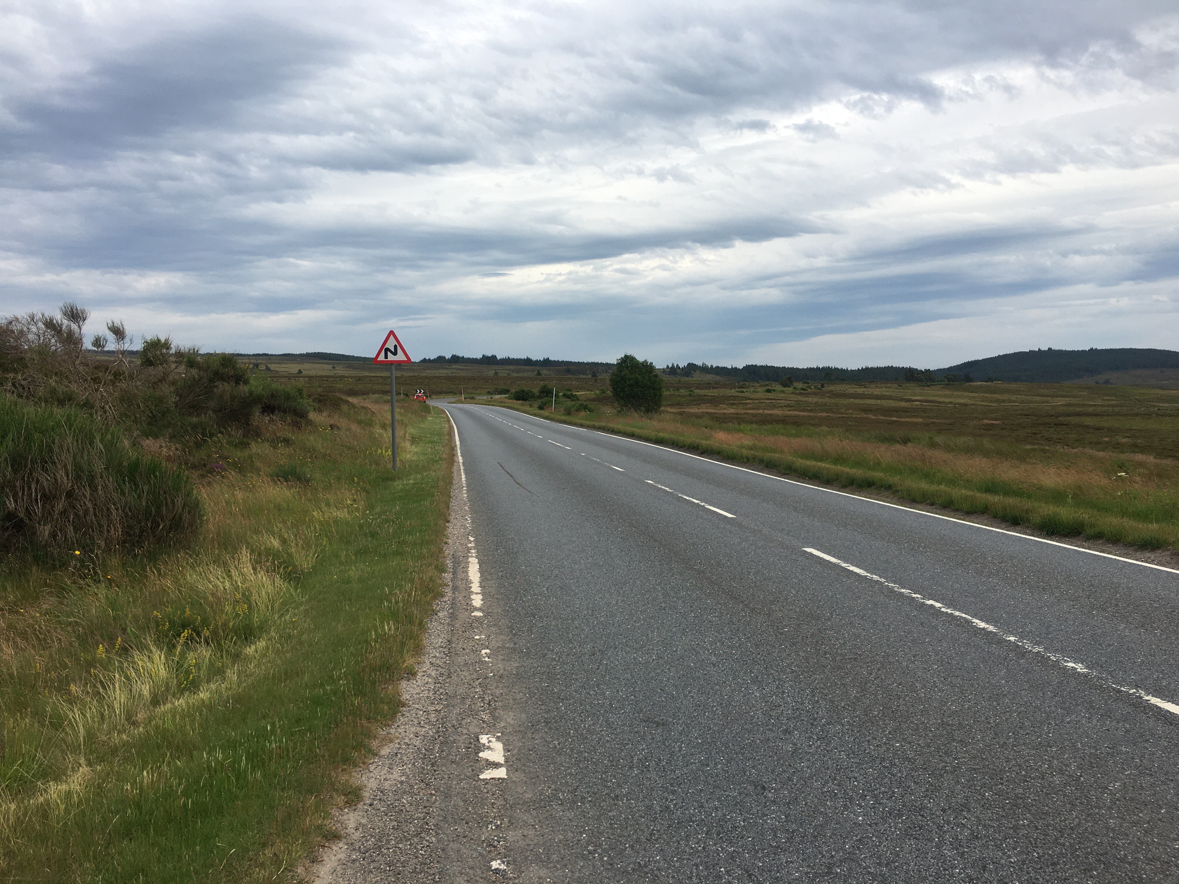 A939 across Dava Moor