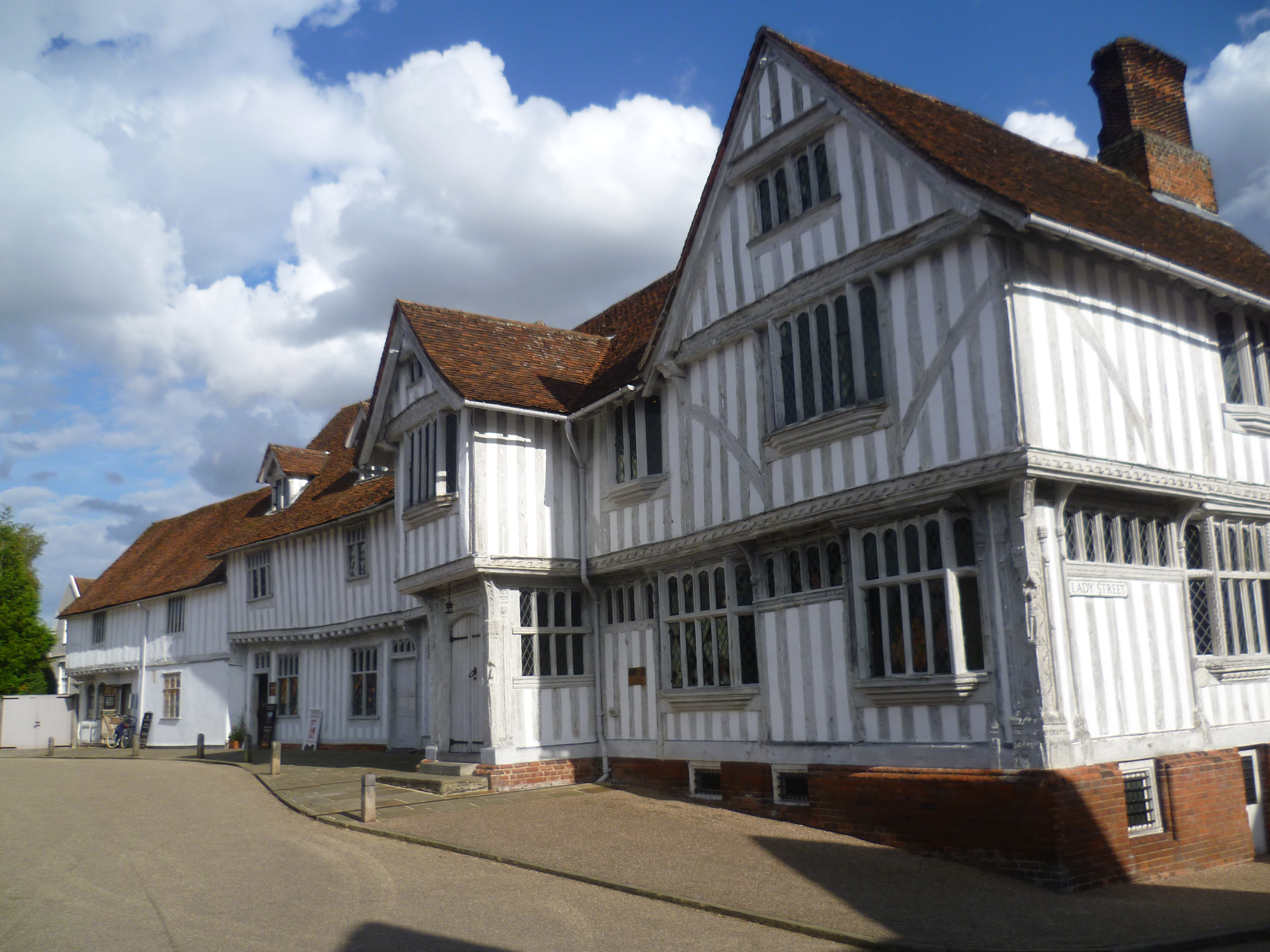 Lavenham Guildhall — optional stop near the route