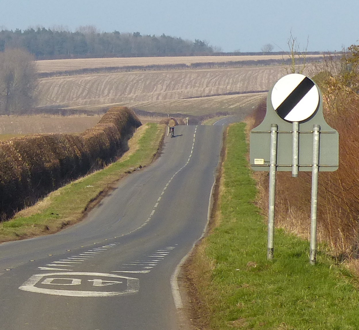 B664 Uppingham Road north of Medbourne